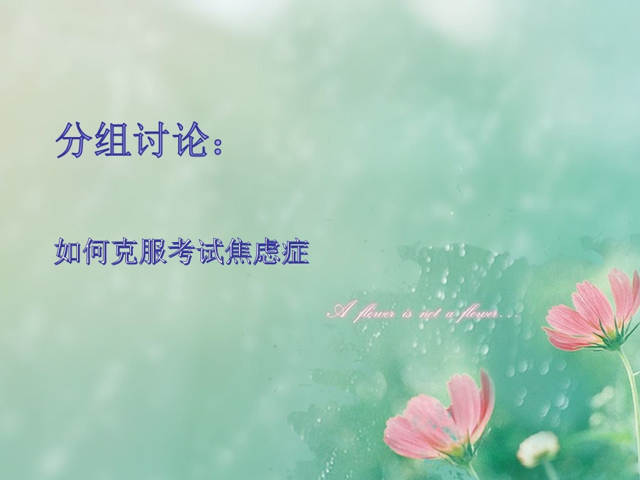 鄂科版六年级心理健康10A 从容应对考试 课件.pptx_第4页